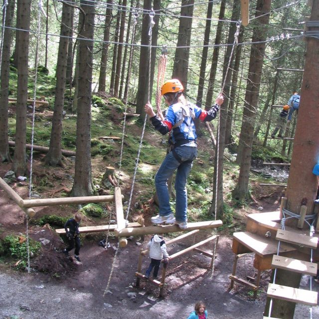 kinder hochseilgarten