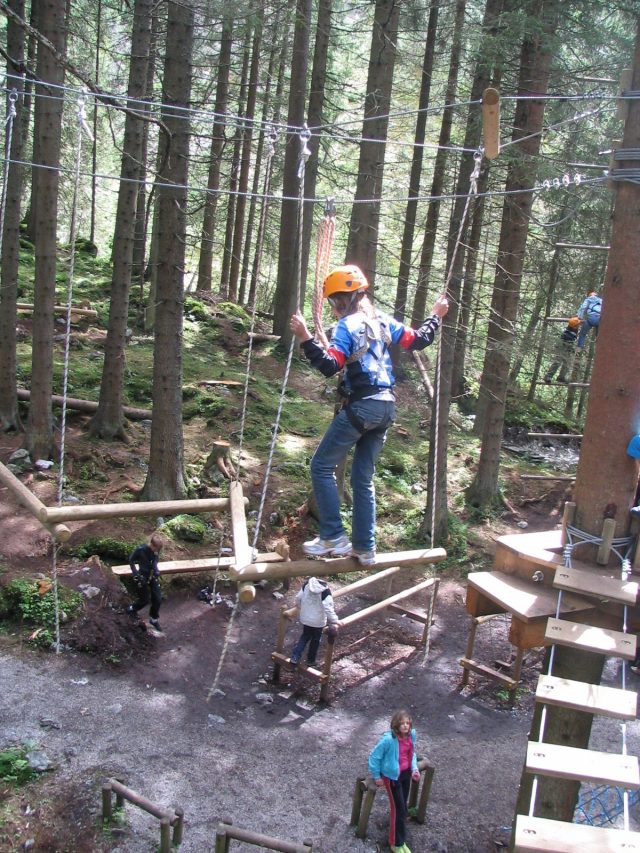 kinder hochseilgarten