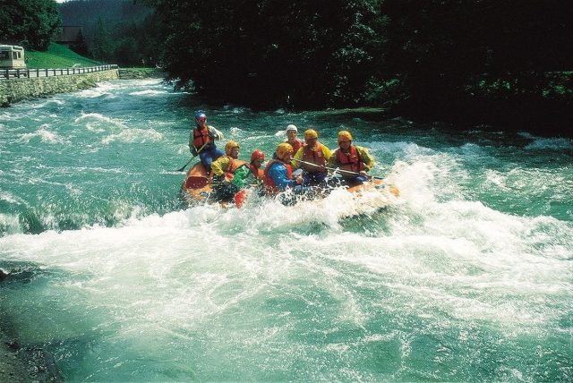 rafting