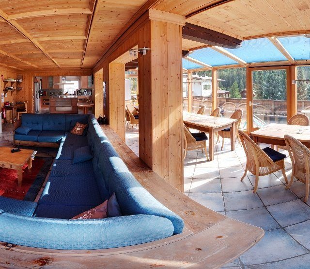 Almhof Chalet Aufenthaltsraum 2