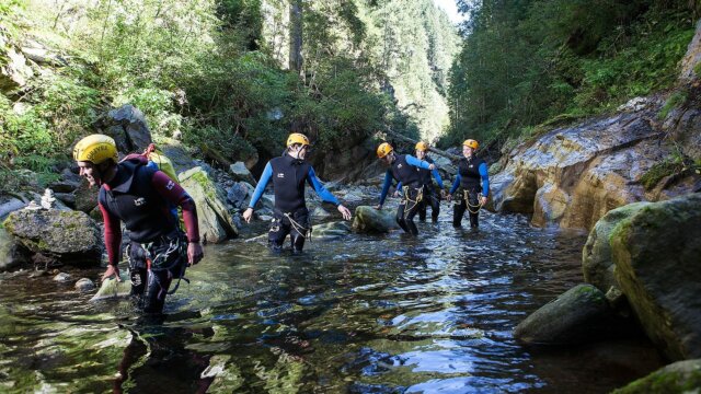 sommer canyoning zillertal