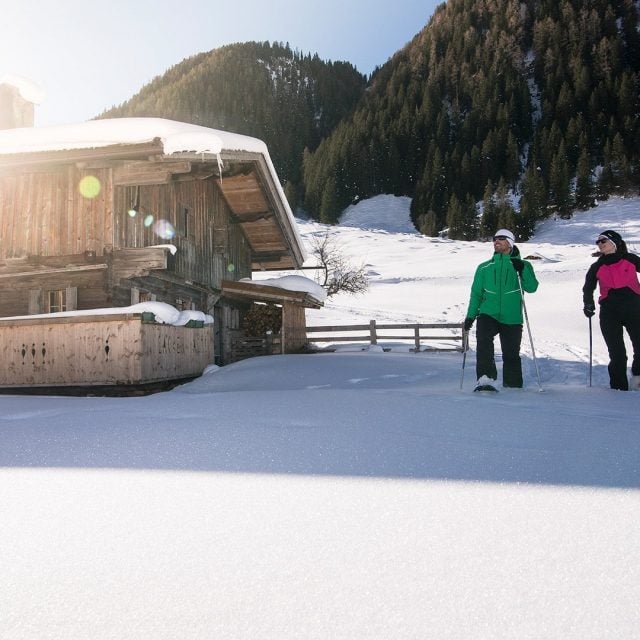 winter schneeschuh zillertal