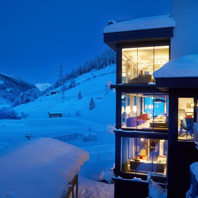 Wellness Turm Winter