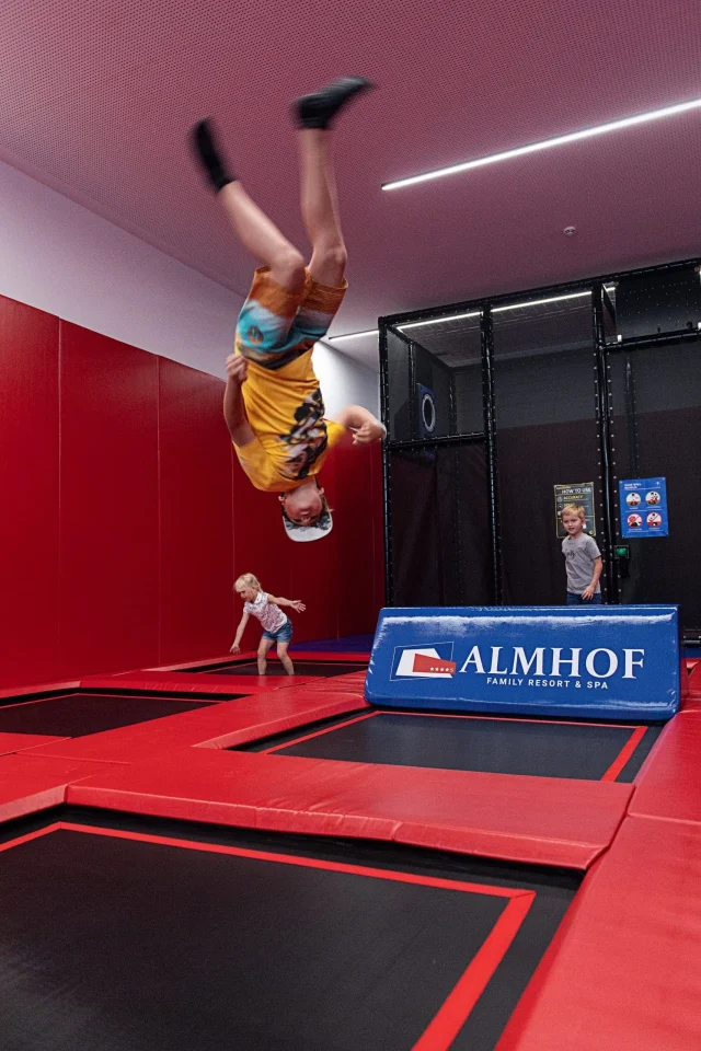 trampolin,familienhotel gerlos