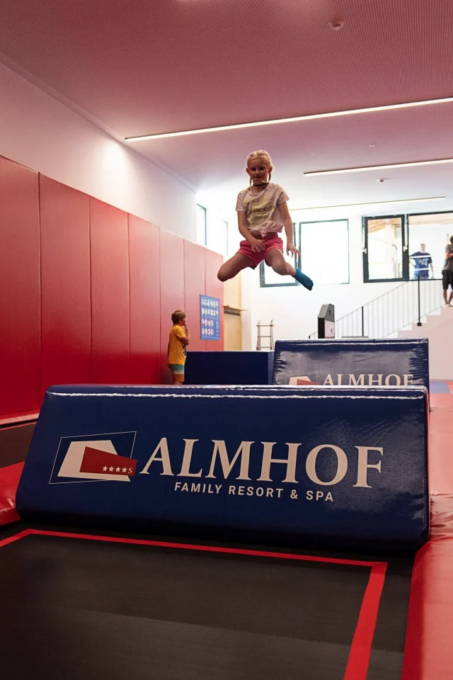 trampolin,familienhotel gerlos