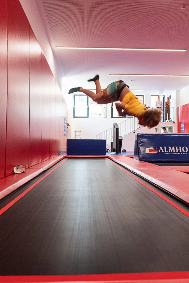 trampolin,familienhotel gerlos