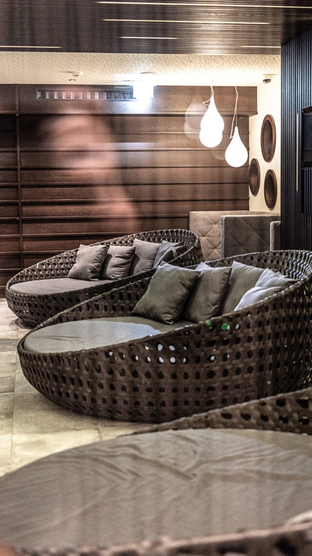 Bequeme Lounge-Möbel in modernem Design