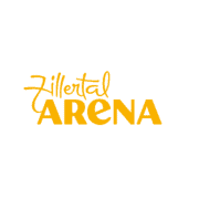 Logo der Zillertal Arena in Gelb