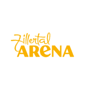 Logo der Zillertal Arena in Gelb