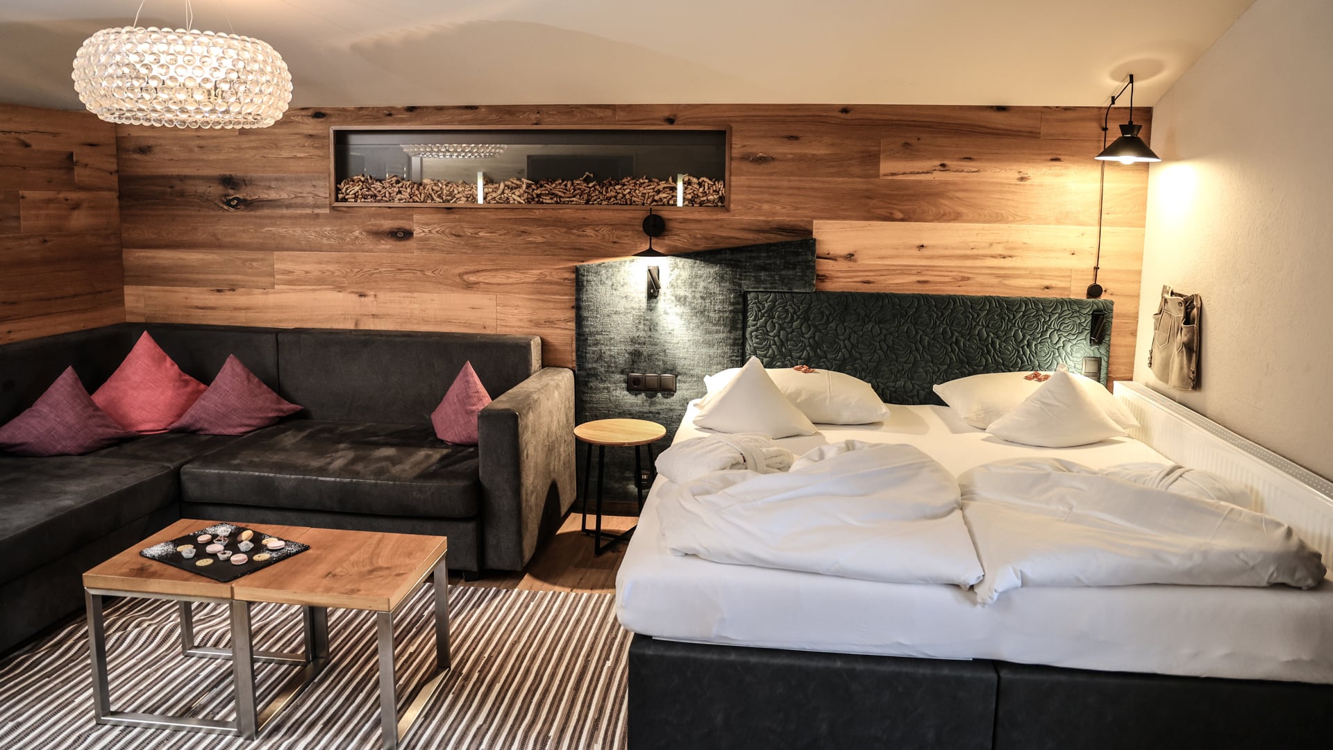 Schöne Zimmer und Suiten und Raum für die ganze Familie
